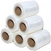 euecoplanet Mini pellicola estensibile per pacchi, 10 cm x 125 m, 0,3 kg, confezione da 9 pezzi, trasparente