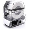 vhbw Cassetta nastro compatibile con Epson LabelWorks OK900P etichettatrice 8m x 36 mm nero su bianco