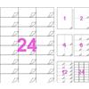 ENUKOV 2400 etichette 70 x 37 mm - 100 fogli A4-24 etichetta in carta adesiva stampante autoadesiva bianca opaca, multifunzione per indirizzo, spedizione, stampante laser e inkjet