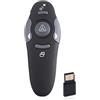 Generico Presentazione Clicker per PowerPoint, 2,4 GHz Wireless USB Presentazione PowerPoint PPT Flip Pen Pointer Clicker Presenter con telecomando a luce rossa per insegnanti