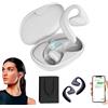 Generico V2 Translator Earbuds, V2 Language Translator Earbuds, Translation Earbuds Real Time Two Way, 6 Modes, Touch Controls, 144 Languages (White)