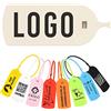 Pobsuier 100 Etichette di Sicurezza Personalizzati Tag di Plastica Cartellini Targhette Personalizzate per Indumento Scarpe Borsa 200mm