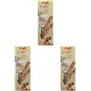 Aimé | Sticks Uova e Frutta | Cibo per Uccelli | Bacchette a base di Frutta Rossa e Uova | per Grandi Parrucche | A Base di Vitamine | 2 x 115 g (Confezione da 3)