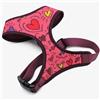 MORSO® Pettorina traspirante Air Mesh, per cani di taglia piccola, rosa, tg M