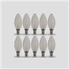 Botlighting Bot Lighting set 10 lampadine led tortiglione 4,5W 450LM E14 2700K vetro smer.