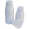 Generico 1000 Bicchierini Caffè in Plastica 80 ml Bianco 10 confezioni da 100 pz bicchieri piccoli macchinettà caffè ufficio bar per uso quotidiano