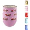 QUY CUP Tazza Termicain Acciaio Inossidabile con Tappo Termico - 300ml - Design Italiano Cup Thermo Snoopy (Doppia Parete) Mantiene: 6 ore caldo e 12 ore freddo | Ideale per Tisane, Thè, Latte