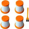 LDGSUPH Filtro For Aspirapolvere, Compatibile Con Rowenta, ZR009009 Filtro EPA For X-Touch AC9736 AC9736WO AM0 XTOUCH Filtri For Aspirapolvere Portatili(4pcs)