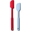 OXO Good Grips-Set di 2 spatole in Silicone, Colore: Rosso