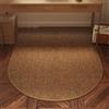Odot Tappeto Sedia Ufficio Gaming Studio Semicerchio Tappeto Salvapavimento Antiscivolo Protettore del Pavimento Tappetino per Sedia Ufficio con Ruote per Parquet Piastrelle (Intrecciato,100x120cm)