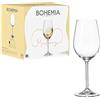 Generic Set 6 Calici da Tavola in Vetro Bohemia Volary Vino Bianco 35 cl
