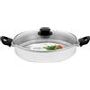 PENGO Home, Tegame Inox con Coperchio 28 cm CPCasa più
