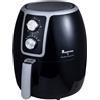 MasterPRO by Carlo Cracco | Friggitrice senza olio | AirFryer di 3,4 L e 1500 W di potenza | Con timer e cestello antiaderente | Friggitrice ad aria | Risparmio energetico e facile pulizia