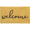 Comart - Zerbino Stay in Cocco - 40x70 cm - Tappeto Aciugapassi - per Ingresso Esterno e Interno - Antiscivolo - Antipioggia - Zerbino Fuori Porta - Facile da Pulire - Regalo per la Casa - Welcome