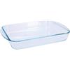 Pyrex Forno a microonde classico rettangolare torrefattore 35 cm, trasparente (confezione da 2)