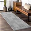 Teppium Tappeto salotto moderno, camera da letto, 80 x 250 cm, pelo corto, stile scandinavo, design bohémien, cucina, moquette, soggiorno