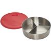 Instant Pot® Tortiera Rotonda in Acciaio Inox, Teglia con Coperchio e Divisorio Rimovibile, 18 x 5 cm