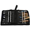 Yosoo 01033 - Carving Set di 46 Utensili Decora Verdure Frutte Alimenti, Muffa della Torta, Acciaio al Cromo, per Cuochi Professionisti