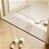 QHanky Tappeto da Bagno in Diatomite 20x60cm,Tappeto Bagno Cucina Antiscivolo,Tappetino Super Assorbente e Asciugatura Rapida,Tappetino per Doccia e Ingresso (Multicolore B)