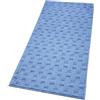 emmevi Tappeto Bagno Morbido Assorbente Antiscivolo 3D Intrecciato Scendiletto Lavabile 45x75 Cm Azzurro