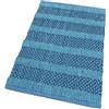 emmevi Tappeto Camera Scendiletto Bagno Cotone Intrecciato Effetto 3D Morbido Assorbente 60x120 Azzurro