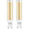 EIMOPE Lampadina G9 LED Dimmerabile 15w, G9 LED Lamp 15W Equivalente a G9 80W 100W Lampada Alogena, Bianco Caldo 3000K, 1500LM, per Applique da Cucina Plafoniere, lluminazione Fascio 360°, Confezione da 2