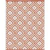 IDMarket - Tappeto esterno Bahamas Terracotta 180 x 280 cm