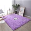 ADUODAO Tappeto per soggiorno, morbido e soffice, non perde pelo, per camera dei bambini, camera da letto, decorazione per la casa, di lusso, decorativo, 160 x 200 cm, viola)