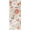 RugVista Cherri, Tappeto per interni ed esterni, Moderni, 80 x 200 cm, Rettangolare, Pelo medio, Soggiorno, Cucina, Corridoio, Porch, Lavabile solo a mano, Resistente ai raggi UV, Beige/Rosa