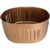 BFLKY Cestello di ricambio per friggitrici ad aria calda, 5,5 l, lavabile in lavastoviglie, antiaderente, in acciaio inox