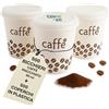 G.M. DISTRIBUZIONE GM - 500 Bicchieri Caffè 90 ml con Coperchio PS Piano Senza Foro - Bicchieri Monouso Resistenti, Usa e Getta, Ideali per Espresso, Crema Caffè, Bar, Caffetterie, Uffici e Asporto Bevande Calde