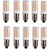 OUGEER 10-Pezzi Lampadina LED E14 5W Equivalenti a 50W E14 Lampadina Alogena Bianco Caldo 3000K 500LM Cappa da Cucina LED Non-Dimmerabile AC220-240V