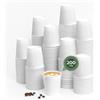 Horeca Collection - 200 Bicchieri da Caffè Bianco - 166 cc - Bicchiere Vending Bicolor per Distributori Automatici e Manuali - Macchine da Caffè - Macchine Vending - Distributore automatico