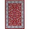 SpazioTessile Tappeto Classico Persiano Mano Lana Royal King 079ch Ingresso Soggiorno Camera Ufficio Corsia Passatoia (Rosso, 140x210)