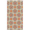 Panorama Tappeto Vinile Cucina Bagno - Varie Dimensioni - (Idraulico Orientale Mosaico Originale 60x110 cm)