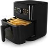 KASANOVA Friggitrice ad aria 6 L nera 1450 W