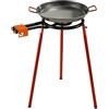 Garcima - Set paellero Mod.400 + Paella 50 cm + Set di gambe
