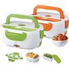Fair Shop Scaldavivande Elettrico Portatile Porta Pranzo con 1 Contenitore Removibile Lunchbox Piastra Riscaldante 12V Automobile Camion