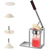 Generico Hand Juicer - Commercial Citrus Press, Cast Iron Construction, Maximum Juice Extraction, Easy Clean Function, Professional Kitchen Tool, Pomegranate Orange Lemon Lime Fruit