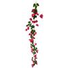 Shirfloral Ghirlanda di fiori di bouganvillea artificiale, 160 cm, in finta seta, buganvillea, pianta lunga, ghirlande di bouganvillea finte per centrotavola, decorazione da parete, arco nuziale