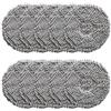 SPORTARC Panni per mocio compatibili con Eureka J15 Pro per stracci di pulizia ultra comodi (10 pezzi, grigio)