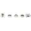 Generic 5050 LED lente riflettore collimatore per 5050 SMD WS2812 APA102 WS2811 SK6812 10 30 60 90 120 140 gradi lente ottica convessa (60°)