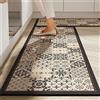 Aoojlo Tappetini da Cucina, Tappeto Cucina Antiscivolo Lavabile, Tappeti da Cucina Assorbente, Tappetino Tappeti Passatoia Cucina Corridoio Soggiorno Lavanderia Bagno Zerbino 60x90cm, Classic