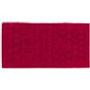 PARAMAISON Tappeto Bagno 70x140 Soft, Coordinati Design Cerchi Morbido in Cotone Assorbente | Bordeaux