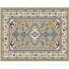 SpazioTessile Tappeto Arredo Cotone Leggero Antiscivolo Motivo Persiano 3 Colori 11 Misure 00P (Beige, 60x110)