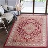 Mazovia Tappeto Salotto Moderno Pelo Corto - Tappeti Moderni Soggiorno - Tappeti Camera da Letto - Tappeti Salotto Grandi Dimesnioni - Motivo Orientale - Rosso - 120x170 cm