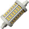 LEDLUX 1 Pezzo Lampada Led R7S 78mm Dimmerabile, 15W=180W 1800lm, Diametro 30mm, Angolo Luce 360°, Bianco Caldo 3000K