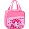 Hemasa Borsa termica per bambini, motivo cartone animato My Melody Kuromi, colore 1