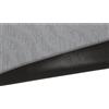 PARAMAISON Tappeto PVC Cucina Infinity, Passatoia Antiscivolo Lavabile, Antimacchia, Multiuso, Lavabile, Cucina, Soggiorno, Design Stilizzato Onda Grigio Chiaro| 50x300cm