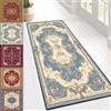 CONGCLI Passatoia Cucina 75 x 350 cm Antiscivolo Lavabile Antimacchia Durevole Motivo Geometrico, Vintage Tappeto Vintage Corridoio per Cucina, Corridoio, Lavanderia, Ufficio, B